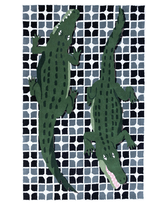 Alligator Tile Rug