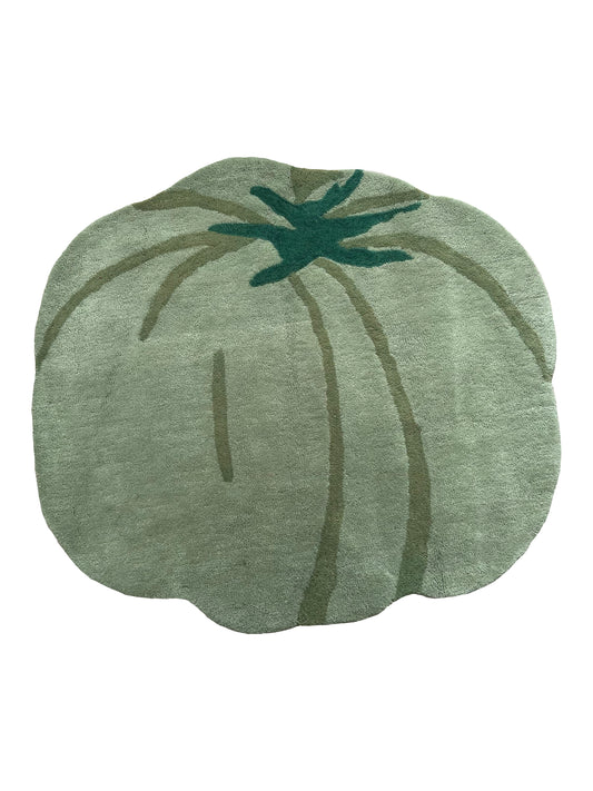 One of a Kind Tomato Rug #2