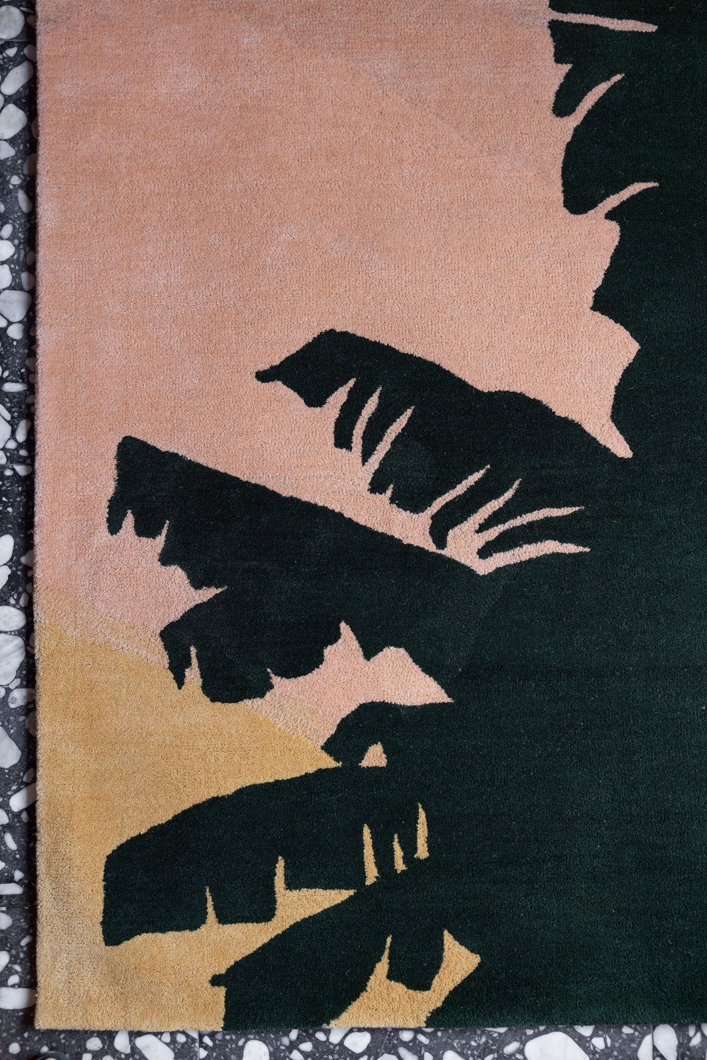 Sunset Banana Tree Rug image 1