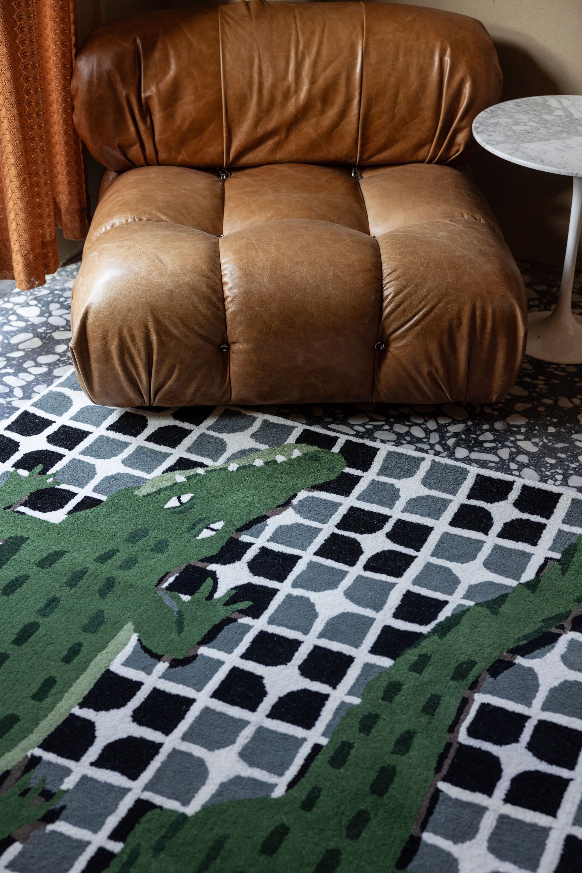 Alligator Tile Rug image 2