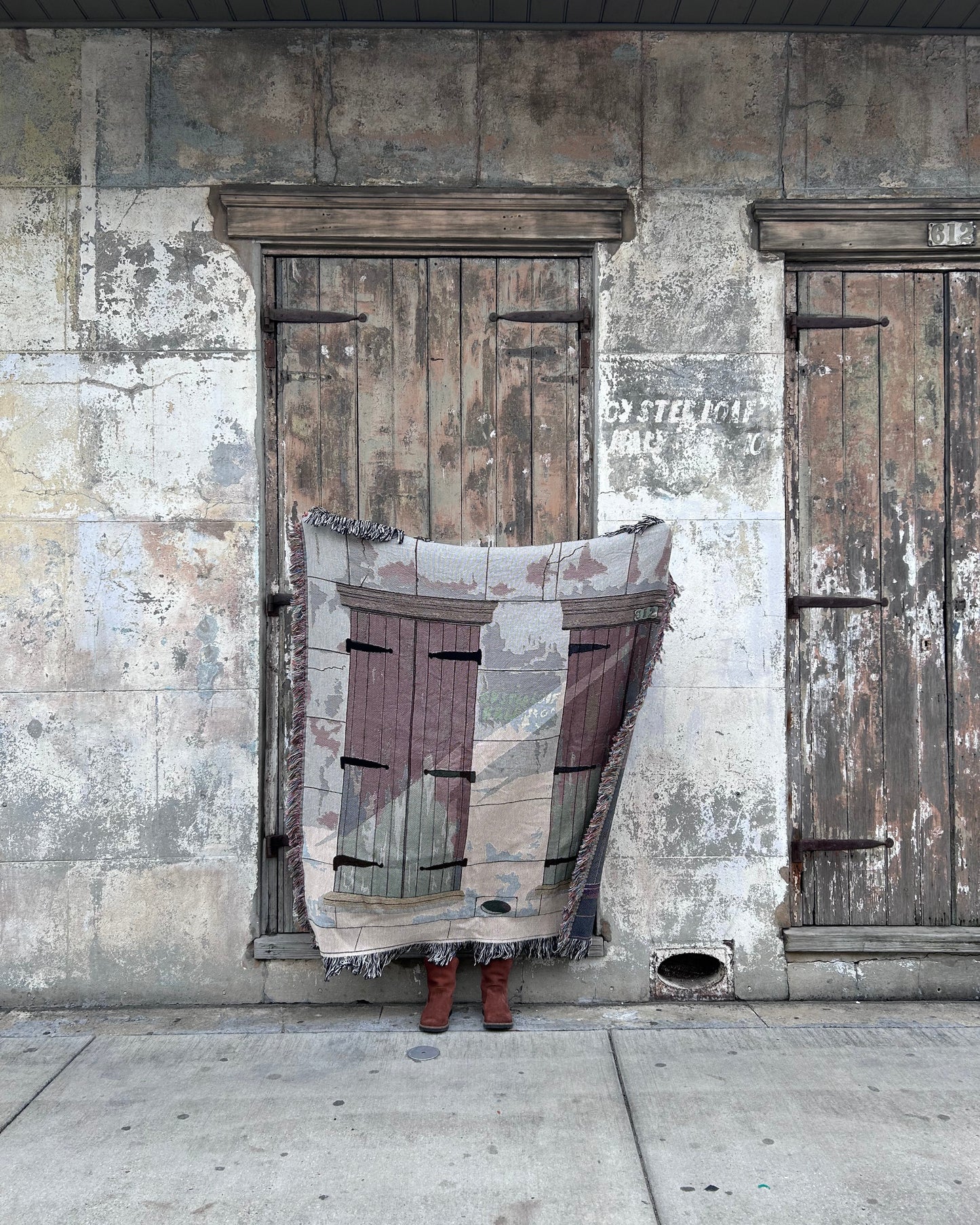 French Quarter Creole Cottage Blanket image 0