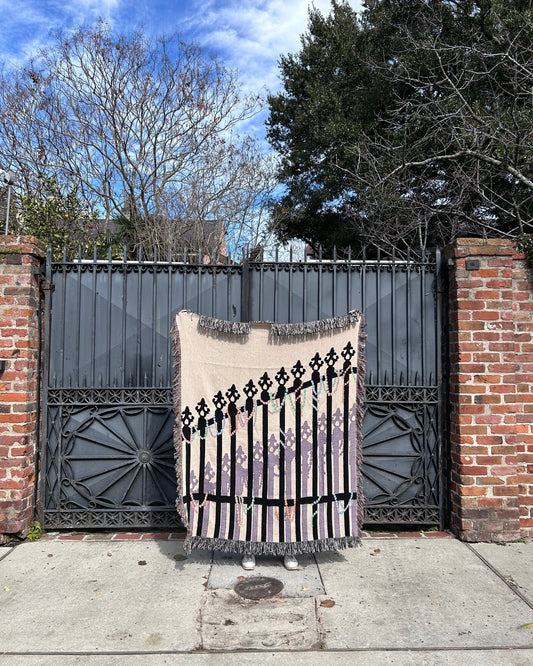 Beaded Fence Blanket image 0